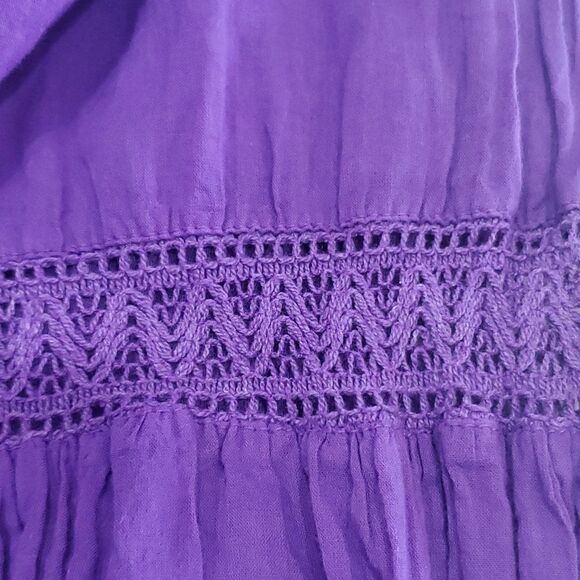 Advance Apparel Women’s Flare Leg & Lace Pants, one size - Picture 5 of 5